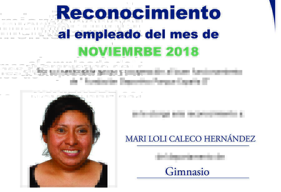Empleado Noviembre
